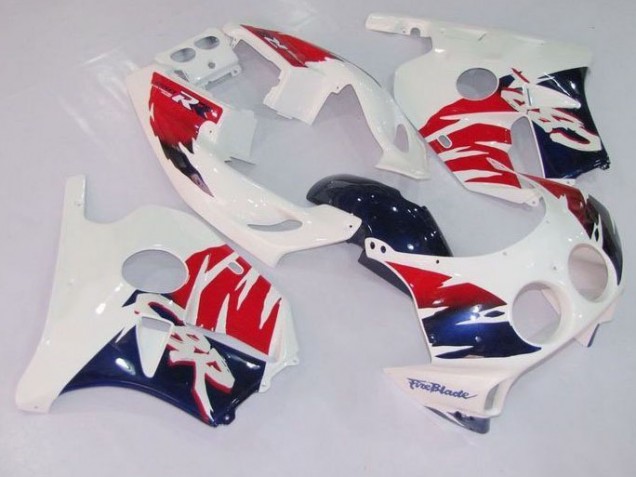 1988-1989 Red and Blue Honda CBR250RR MC19 Motorcycle Fairing UK Factory 1988-1989 Red and Blue Honda CBR250RR MC19 Motorcycle Fairing UK Factory
