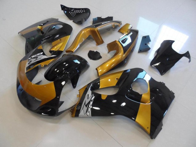1996-2000 Gold Suzuki GSXR 600 Motorcycle Replacement Fairings UK Factory 1996-2000 Gold Suzuki GSXR 600 Motorcycle Replacement Fairings UK Factory