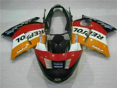 1996-2007 Orange Honda CBR1100XX Motorcycle Fairings MF1538 UK Factory