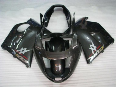 1996-2007 Black Honda CBR1100XX Motorcycle Fairings MF1558 UK Factory