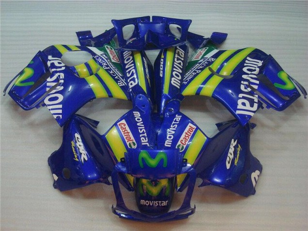 1995-1998 Blue Movistar Castrol Honda CBR600 F3 Motor Bike Fairings UK Factory 1995-1998 Blue Movistar Castrol Honda CBR600 F3 Motor Bike Fairings UK Factory