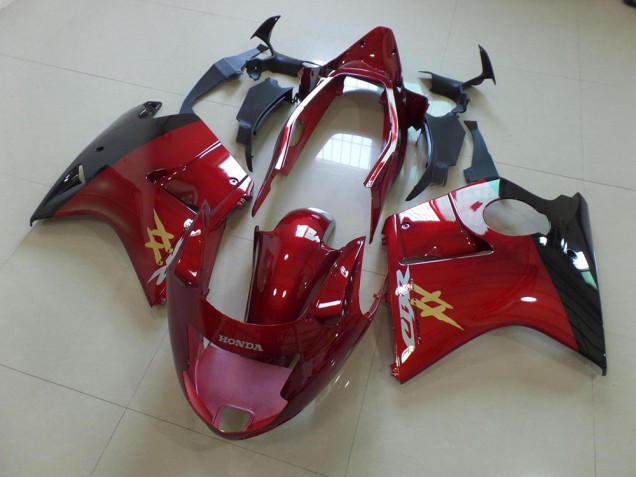 1996-2007 Candy Red Black OEM Style Honda CBR1100XX Motorcycle Fairings UK Factory 1996-2007 Candy Red Black OEM Style Honda CBR1100XX Motorcycle Fairings UK Factory