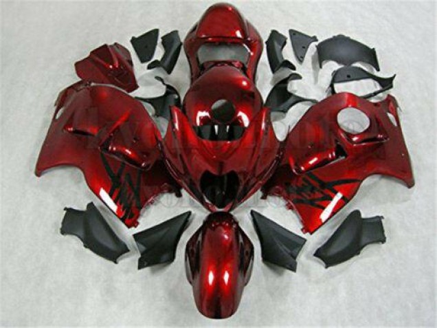 1996-2007 Red Black Suzuki GSXR 1300 Hayabusa Motorcycle Fairing UK Factory 1996-2007 Red Black Suzuki GSXR 1300 Hayabusa Motorcycle Fairing UK Factory