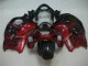 1996-2007 Red Black Suzuki GSXR 1300 Hayabusa Motorcycle Fairing Kit UK Factory 1996-2007 Red Black Suzuki GSXR 1300 Hayabusa Motorcycle Fairing Kit UK Factory