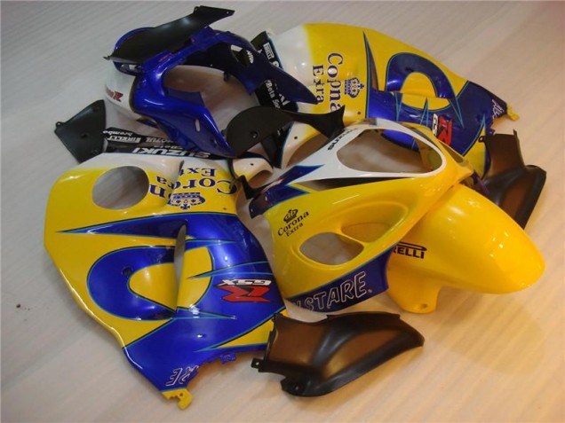 1996-2007 Ellow Blue Suzuki GSXR 1300 Hayabusa Bike Fairings UK Factory 1996-2007 Ellow Blue Suzuki GSXR 1300 Hayabusa Bike Fairings UK Factory