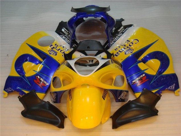 1996-2007 Ellow Blue Suzuki GSXR 1300 Hayabusa Bike Fairings UK Factory 1996-2007 Ellow Blue Suzuki GSXR 1300 Hayabusa Bike Fairings UK Factory