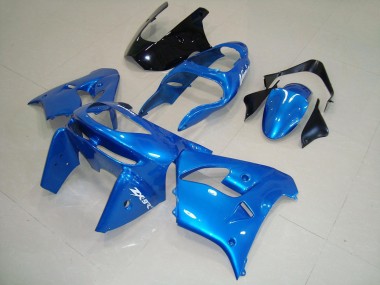 1998-1999 Blue Black Kawasaki Ninja ZX9R Motorcycle Fairings MF2151 UK Factory