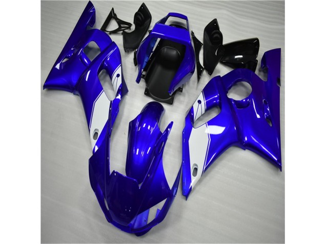 1998-2002 White Blue Yamaha YZF R6 Bike Fairings & Bodywork UK Factory 1998-2002 White Blue Yamaha YZF R6 Bike Fairings & Bodywork UK Factory