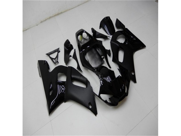 1998-2002 Glossy Matte Black Yamaha YZF R6 Moto Fairings UK Factory 1998-2002 Glossy Matte Black Yamaha YZF R6 Moto Fairings UK Factory