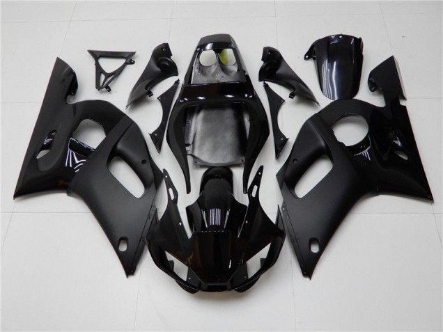 1998-2002 Glossy Matte Black Yamaha YZF R6 Moto Fairings UK Factory 1998-2002 Glossy Matte Black Yamaha YZF R6 Moto Fairings UK Factory