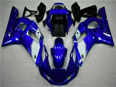 1998-2002 Blue Yamaha YZF R6 Replacement Motorcycle Fairings UK Factory