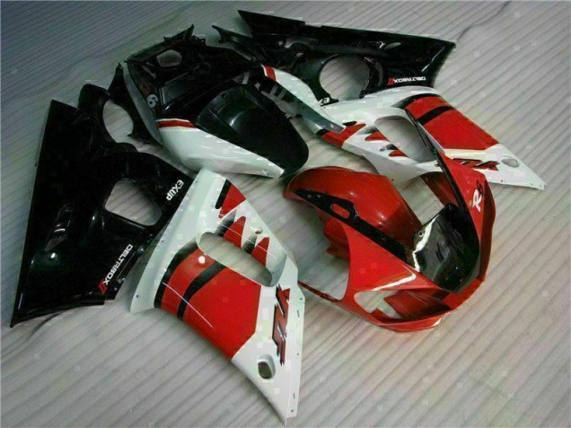 1998-2002 Red Black Yamaha YZF R6 Motorcycle Bodywork UK Factory 1998-2002 Red Black Yamaha YZF R6 Motorcycle Bodywork UK Factory