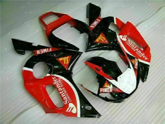1998-2002 Red Black Yamaha YZF R6 Motorcyle Fairings UK Factory 1998-2002 Red Black Yamaha YZF R6 Motorcyle Fairings UK Factory