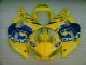 1998-2002 Yellow Blue Yamaha YZF R6 Motorcycle Fairing Kit UK Factory 1998-2002 Yellow Blue Yamaha YZF R6 Motorcycle Fairing Kit UK Factory