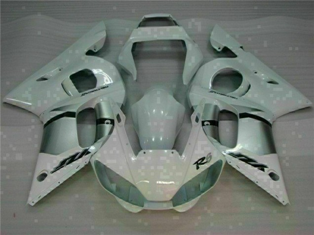 1998-2002 White Yamaha YZF R6 Motorbike Fairing UK Factory 1998-2002 White Yamaha YZF R6 Motorbike Fairing UK Factory