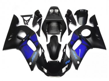 1998-2002 Blue Black Yamaha YZF R6 Replacement Motorcycle Fairings UK Factory