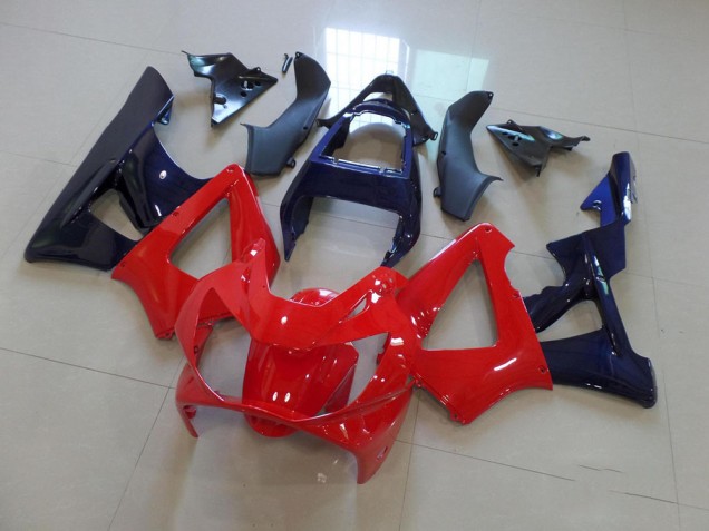 2000-2001 Red Dark Blue Honda CBR900RR 929 Bike Fairings UK Factory 2000-2001 Red Dark Blue Honda CBR900RR 929 Bike Fairings UK Factory