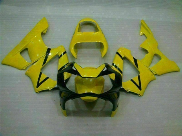 2000-2001 Yellow Honda CBR900RR 929RR Motor Bike Fairings UK Factory 2000-2001 Yellow Honda CBR900RR 929RR Motor Bike Fairings UK Factory