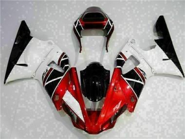 2000-2001 Red Yamaha YZF R1 Motorcycle Fairings MF0744 UK Factory