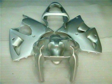 2000-2002 Silver Kawasaki Ninja ZX6R Motorcycle Fairings MF0508 UK Factory