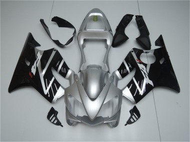 2001-2003 Silver Black Honda CBR600 F4i Motorcycle Fairings MF1475 UK Factory