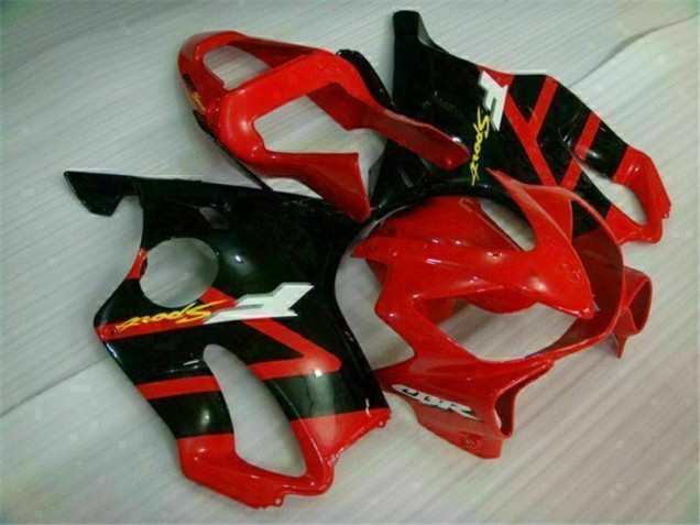 2001-2003 Red Black Honda CBR600 F4i Motorcycle Fairings Kits UK Factory 2001-2003 Red Black Honda CBR600 F4i Motorcycle Fairings Kits UK Factory