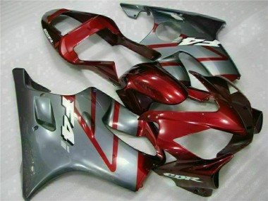 2001-2003 Red Silver Honda CBR600 F4i Motorcycle Fairings MF1481 UK Factory