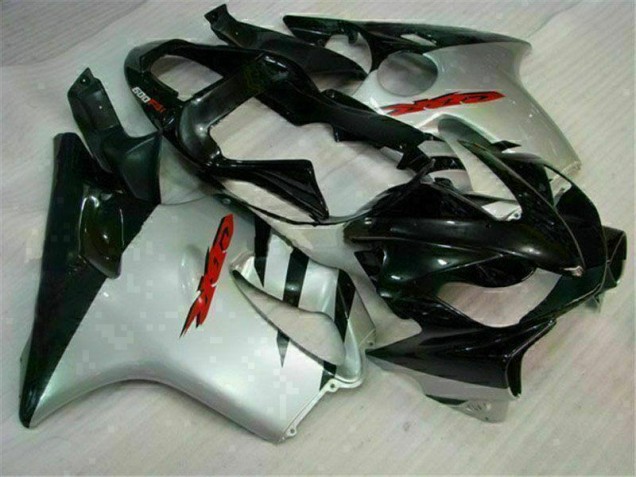 2001-2003 Black Silver Honda CBR600 F4i Bike Fairing Kit UK Factory 2001-2003 Black Silver Honda CBR600 F4i Bike Fairing Kit UK Factory