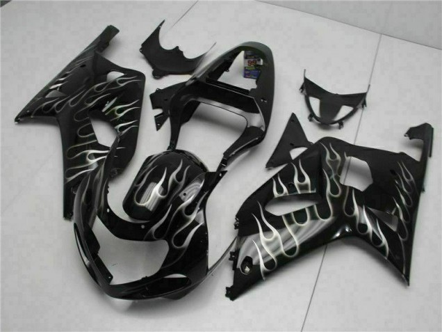 2001-2003 Black Suzuki GSXR 600/750 Bike Fairing UK Factory 2001-2003 Black Suzuki GSXR 600/750 Bike Fairing UK Factory