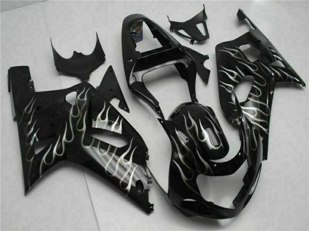 2001-2003 Black Suzuki GSXR 600/750 Bike Fairing UK Factory 2001-2003 Black Suzuki GSXR 600/750 Bike Fairing UK Factory