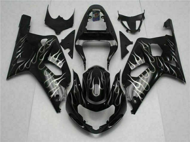 2001-2003 Black Suzuki GSXR 600/750 Bike Fairing UK Factory 2001-2003 Black Suzuki GSXR 600/750 Bike Fairing UK Factory