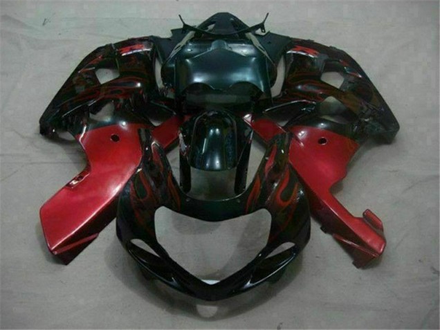 2001-2003 Black Red Suzuki GSXR 600/750 Motorbike Fairing UK Factory 2001-2003 Black Red Suzuki GSXR 600/750 Motorbike Fairing UK Factory