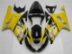 2001-2003 Yellow Suzuki GSXR 600/750 Replacement Motorcycle Fairings UK Factory 2001-2003 Yellow Suzuki GSXR 600/750 Replacement Motorcycle Fairings UK Factory