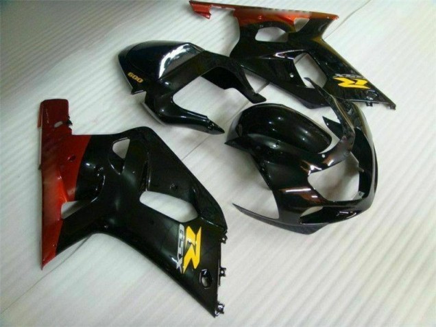 2001-2003 Black Suzuki GSXR 600/750 Moto Fairings UK Factory 2001-2003 Black Suzuki GSXR 600/750 Moto Fairings UK Factory