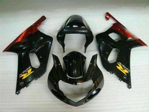 2001-2003 Black Suzuki GSXR 600/750 Moto Fairings UK Factory 2001-2003 Black Suzuki GSXR 600/750 Moto Fairings UK Factory