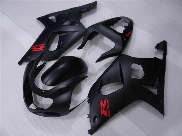 2001-2003 Black Suzuki GSXR 600/750 Motorcycle Fairings UK Factory 2001-2003 Black Suzuki GSXR 600/750 Motorcycle Fairings UK Factory