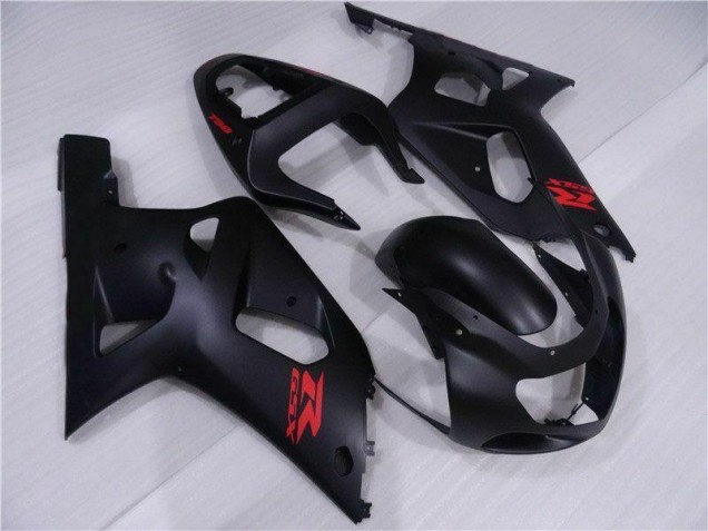 2001-2003 Black Suzuki GSXR 600/750 Motorcycle Fairings UK Factory 2001-2003 Black Suzuki GSXR 600/750 Motorcycle Fairings UK Factory
