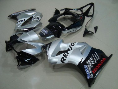 2002-2012 Silver Repsol Honda VFR800 Motorcycle Fairings MF2764 UK Factory