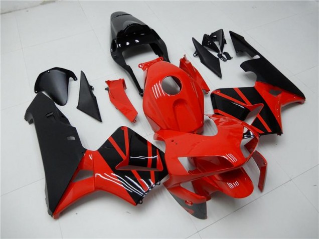 2003-2004 Red Black Honda CBR600RR Motor Bike Fairings UK Factory 2003-2004 Red Black Honda CBR600RR Motor Bike Fairings UK Factory