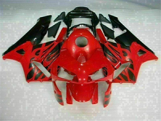 2003-2004 Red Black Honda CBR600RR Motorbike Fairing Kits & Bodywork UK Factory 2003-2004 Red Black Honda CBR600RR Motorbike Fairing Kits & Bodywork UK Factory