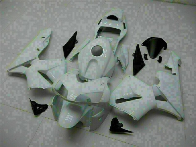 2003-2004 White Honda CBR600RR Motorcyle Fairings & Bodywork UK Factory 2003-2004 White Honda CBR600RR Motorcyle Fairings & Bodywork UK Factory