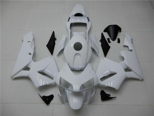 2003-2004 Glossy White Honda CBR600RR Motorcycle Fairings MF0188 UK Factory 2003-2004 Glossy White Honda CBR600RR Motorcycle Fairings MF0188 UK Factory