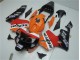 2003-2004 Orange Red Black Repsol Honda CBR600RR Motor Bike Fairings UK Factory 2003-2004 Orange Red Black Repsol Honda CBR600RR Motor Bike Fairings UK Factory