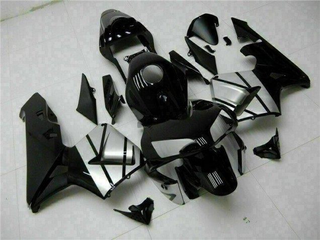 2003-2004 Glossy Black Honda CBR600RR Motorbike Fairing Kits UK Factory 2003-2004 Glossy Black Honda CBR600RR Motorbike Fairing Kits UK Factory