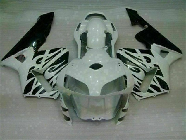 2003-2004 White Honda CBR600RR Motorcyle Fairings UK Factory 2003-2004 White Honda CBR600RR Motorcyle Fairings UK Factory