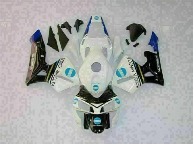 2003-2004 White Black Honda CBR600RR Motor Fairings UK Factory 2003-2004 White Black Honda CBR600RR Motor Fairings UK Factory