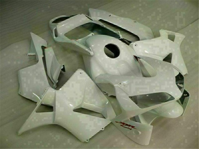2003-2004 White Honda CBR600RR Motorbike Fairings UK Factory 2003-2004 White Honda CBR600RR Motorbike Fairings UK Factory