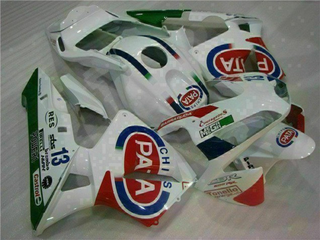 2003-2004 White Honda CBR600RR Motor Bike Fairings & Bodywork UK Factory 2003-2004 White Honda CBR600RR Motor Bike Fairings & Bodywork UK Factory