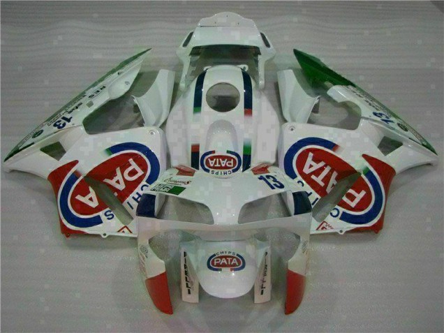 2003-2004 White Honda CBR600RR Motor Bike Fairings & Bodywork UK Factory 2003-2004 White Honda CBR600RR Motor Bike Fairings & Bodywork UK Factory