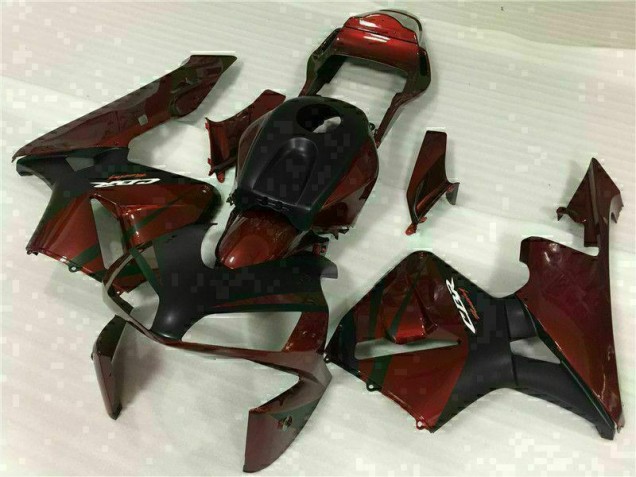 2003-2004 Black Red Honda CBR600RR Replacement Motorcycle Fairings UK Factory 2003-2004 Black Red Honda CBR600RR Replacement Motorcycle Fairings UK Factory